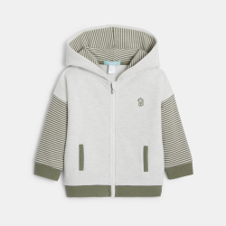 سويت شيرت بسحاب وغطاء رأس...